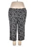 Breckenridge Print Black Casual Pants Size 18 - photo 1