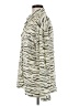 Ascot and Hart 100% Polyester Animal Print Ivory Long Sleeve Blouse Size M - photo 5
