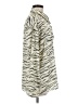 Ascot and Hart 100% Polyester Animal Print Ivory Long Sleeve Blouse Size M - photo 4