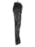 Gap 100% Polyester Metallic Black Casual Pants Size 28 waist - photo 4