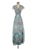 Unbranded Paisley Teal Casual Dress Size S - photo 1