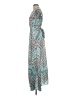 Unbranded Paisley Teal Casual Dress Size S - photo 5