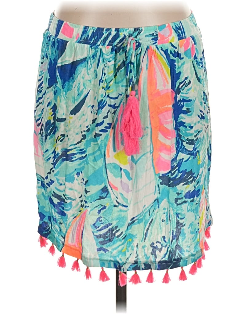 Pre-owned Lilly Pulitzer Casual Skirt In Blue