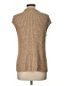 Ann Taylor LOFT Tan Sweater Vest Size L - photo 2
