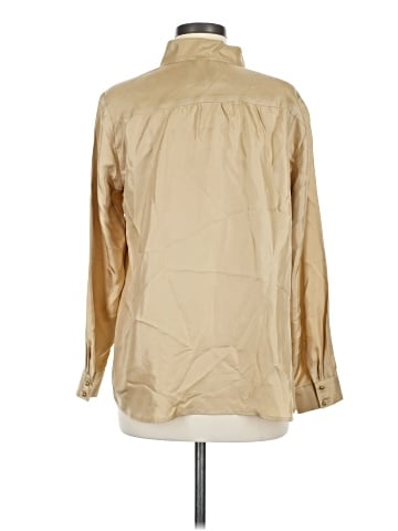 Elizabeth McKay Long Sleeve Silk Top (view 2)