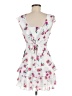Express 100% Polyester Floral White Cocktail Dress Size 6 Petite - photo 2