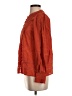 J. Peterman 100% Viscose Orange Long Sleeve Blouse Size XS - photo 5