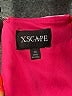 Xscape Floral Pink Cocktail Dress Size 14 - photo 7