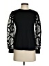 Sandro 100% Cotton Black Long Sleeve Top Size S (estimated) - photo 1
