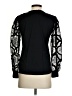 Sandro 100% Cotton Black Long Sleeve Top Size S (estimated) - photo 2