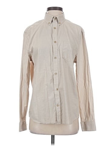 Express Long Sleeve Button-Down Shirt (view 1)