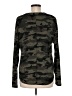 Socialite Camo Black Long Sleeve Blouse Size M - photo 2