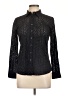 Lands' End 100% Baumwolle Black Long Sleeve Blouse Size 10 - photo 1