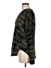 Socialite Camo Black Long Sleeve Blouse Size M - photo 5