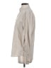 Express 100% Cotton Solid Ivory Long Sleeve Button-Down Shirt Size S - photo 5