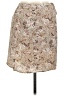 JKLA 100% Polyester Paisley Tan Casual Skirt Size 12 - photo 1