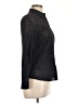 Lands' End 100% Baumwolle Black Long Sleeve Blouse Size 10 - photo 4