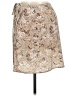 JKLA 100% Polyester Paisley Tan Casual Skirt Size 12 - photo 2