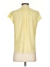 Calvin Klein Yellow Short Sleeve Blouse Size S - photo 2