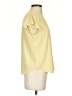 Calvin Klein Yellow Short Sleeve Blouse Size S - photo 4