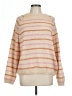 Grace & Mila Stripes Pink Pullover Sweater Size L - photo 1
