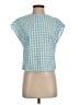 J. Peterman Teal Short Sleeve Top Size 0 - photo 1
