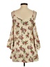 Altar'd State 100% Rayon Tan 3/4 Sleeve Blouse Size S - photo 2