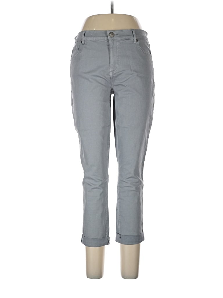 Pre-owned Ann Taylor Loft Casual Pants In Gray