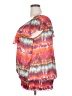 NY Collection 100% Polyester Orange Short Sleeve Blouse Size 2X - photo 5