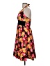 Lindy Bop Floral Yellow Cocktail Dress Size 6 - photo 5