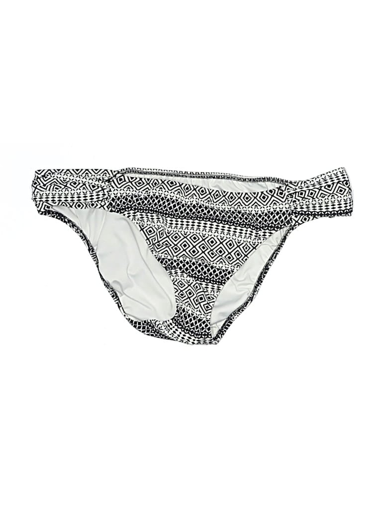 Pre-owned Victoria's Secret Swimsuit Bottoms In Gray