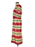 J.Crew 100% Polyester Tie-dye Red Casual Dress Size 0 - photo 5