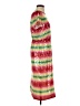J.Crew 100% Polyester Tie-dye Red Casual Dress Size 0 - photo 4