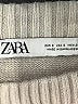 Zara Stripes Silver Pullover Sweater Size S - photo 7