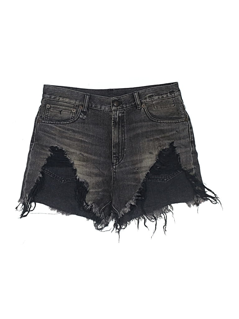 Pre-owned R13 Denim Shorts In Black
