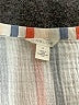 Caslon 100% Cotton Stripes White 3/4 Sleeve Blouse Size XL - photo 7