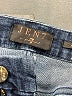 Jen7 by 7 For All Mankind Chevron-herringbone Blue Jeans Size 4 - photo 7