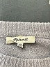 Madewell Polka Dots Gray Purple Pullover Sweater Size XXS - photo 7