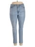 Old Navy Solid Blue Jeans Size 14 - photo 1
