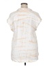 Caffé Marrakesh Ivory Sleeveless Button-Down Shirt Size 1X - photo 2