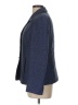 Doncaster Collection 100% Cupro Solid Blue Blazer Size 10 - photo 5