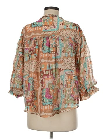 Fate 3/4 Sleeve Blouse (view 2)