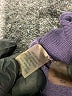 Elie Tahari 100% Merino Wool Purple Wool Pullover Sweater Size S - photo 8