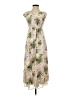 CeCe 100% Rayon Tropical Tan Casual Dress Size 4 - photo 1