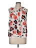 Etcetera 100% Silk Gray Sleeveless Silk Top Size 8 - photo 1