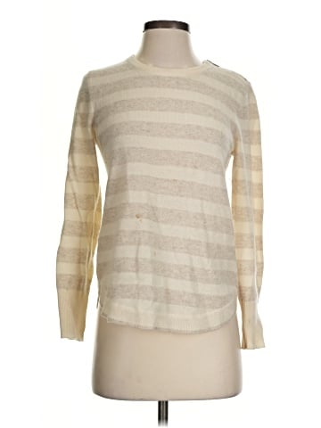 Aqua Cashmere Pullover Sweater (view 1)