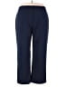 JM Collection Blue Casual Pants Size 3X - photo 1