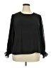 Versona Black Long Sleeve Blouse Size XXL - photo 1
