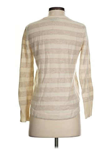 Aqua Cashmere Pullover Sweater (view 2)