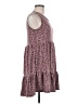 Lush Animal Print Burgundy Casual Dress Size M - photo 4